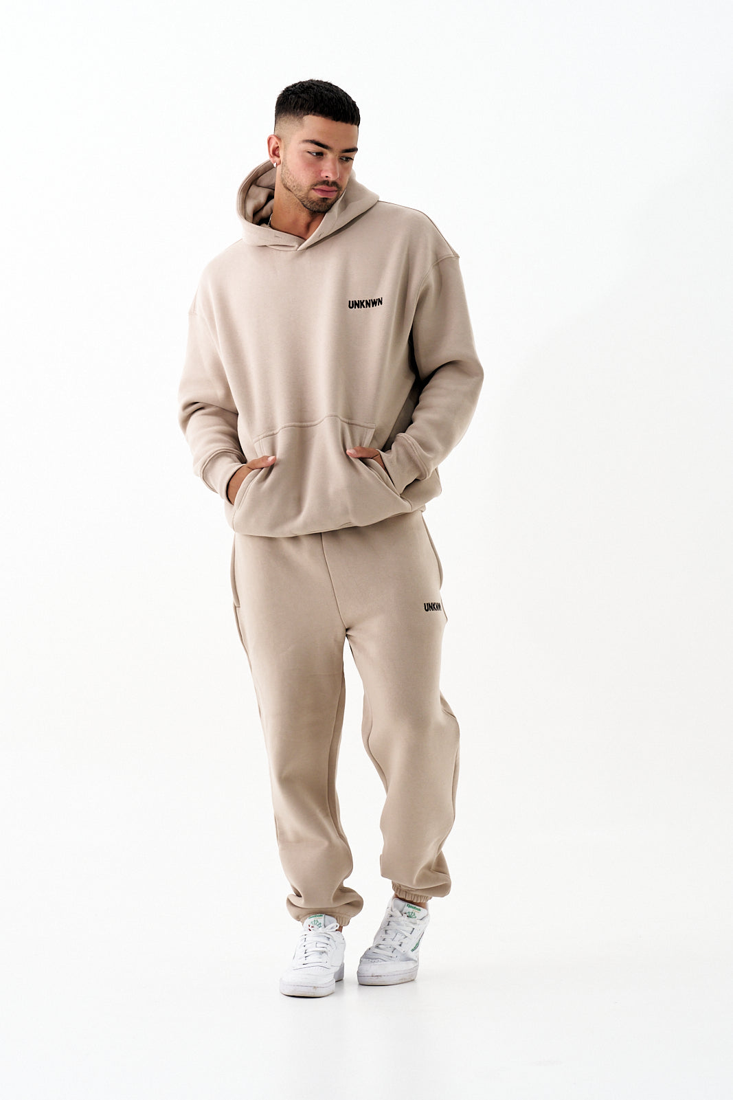 UNKNWN OVERSIZE HEAVY HOODIE - TAN