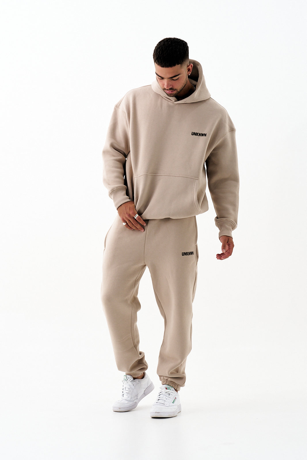 UNKNWN OVERSIZE HEAVY HOODIE - TAN
