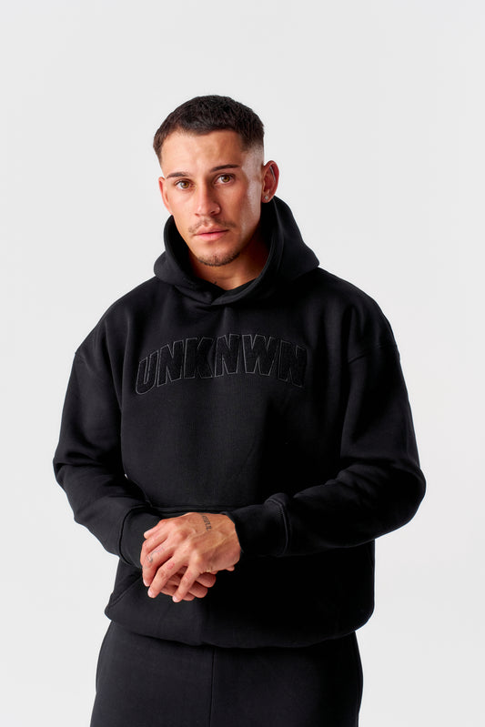 STATEMENT HOODIE- BLACK