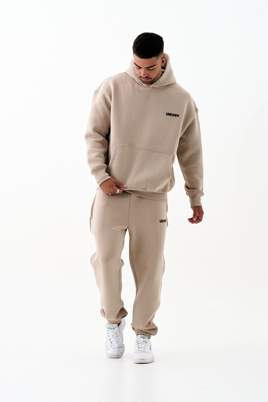 UNKNWN OVERSIZE HEAVY HOODIE - TAN