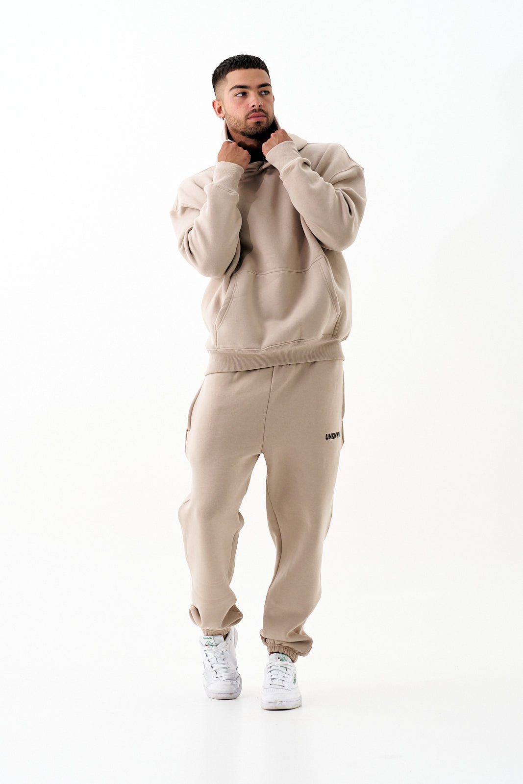 UNKNWN OVERSIZE HEAVY HOODIE - TAN