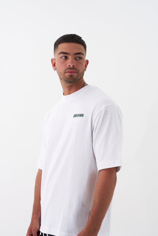Unknwn Cotton Oversized Crew Neck Half Sleeve T-Shirt