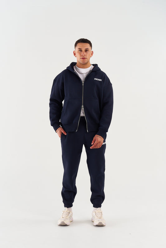 CLASSIC ZIP HOOD - NAVY