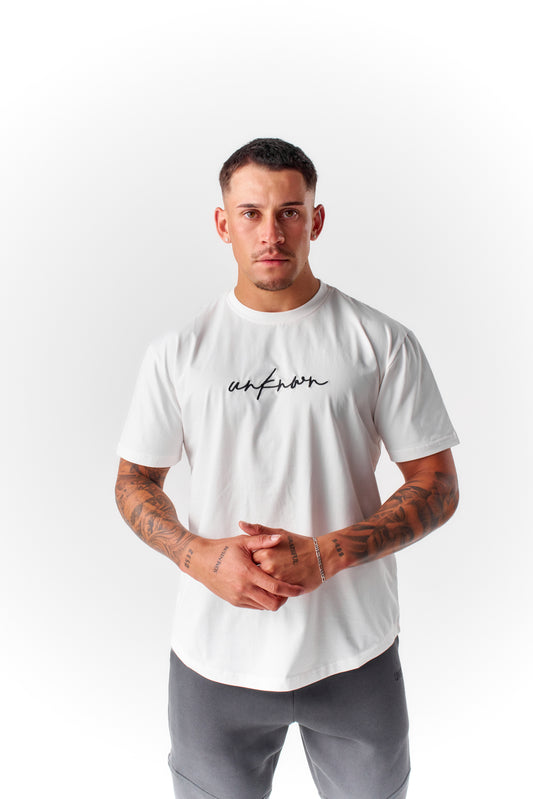 FITTED TEE - WHITE