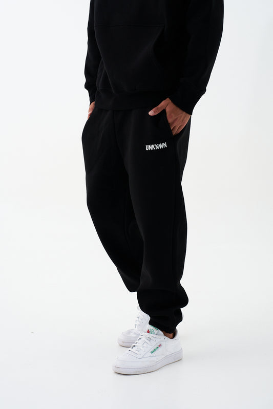 HEAVY CLASSIC JOGGERS- BLACK