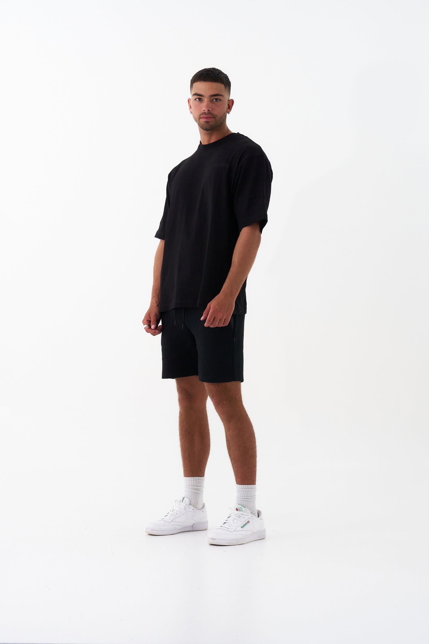 Unknwn Cotton Oversized Crew Neck Half Sleeve T-Shirt