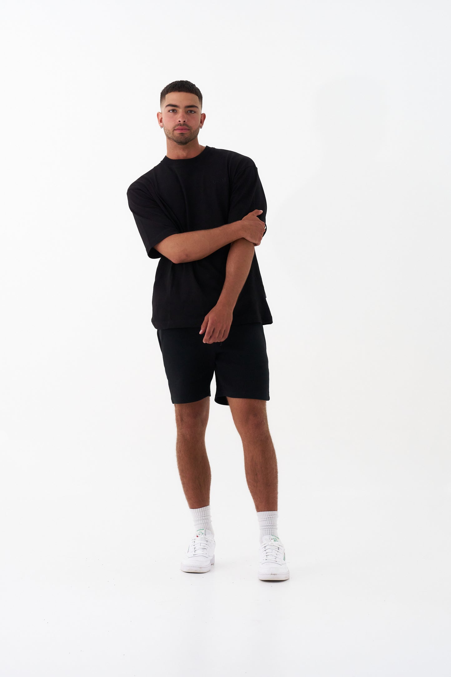 Unknwn Cotton Oversized Crew Neck Half Sleeve T-Shirt