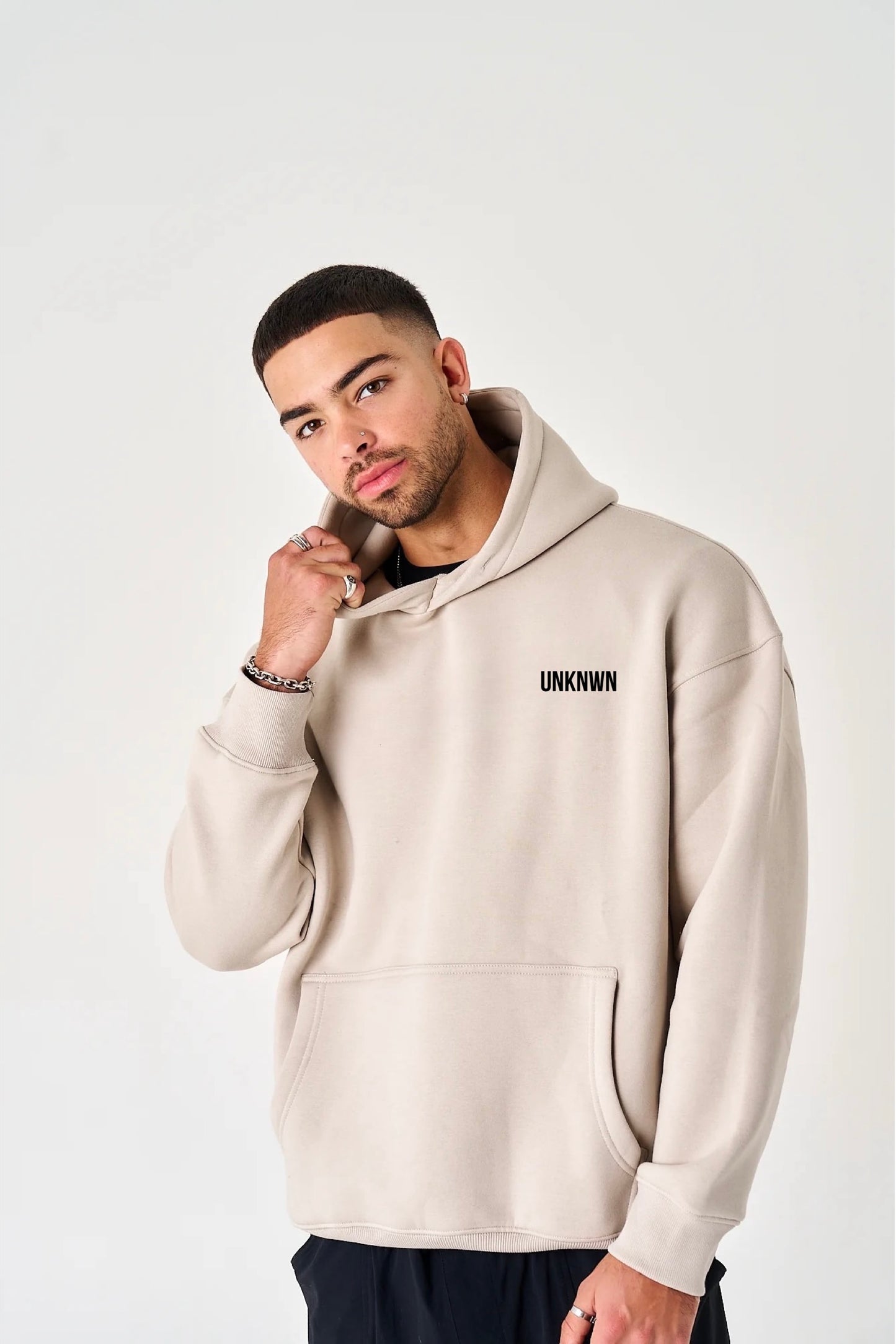 UNKNWN OVERSIZE HEAVY HOODIE - SAND