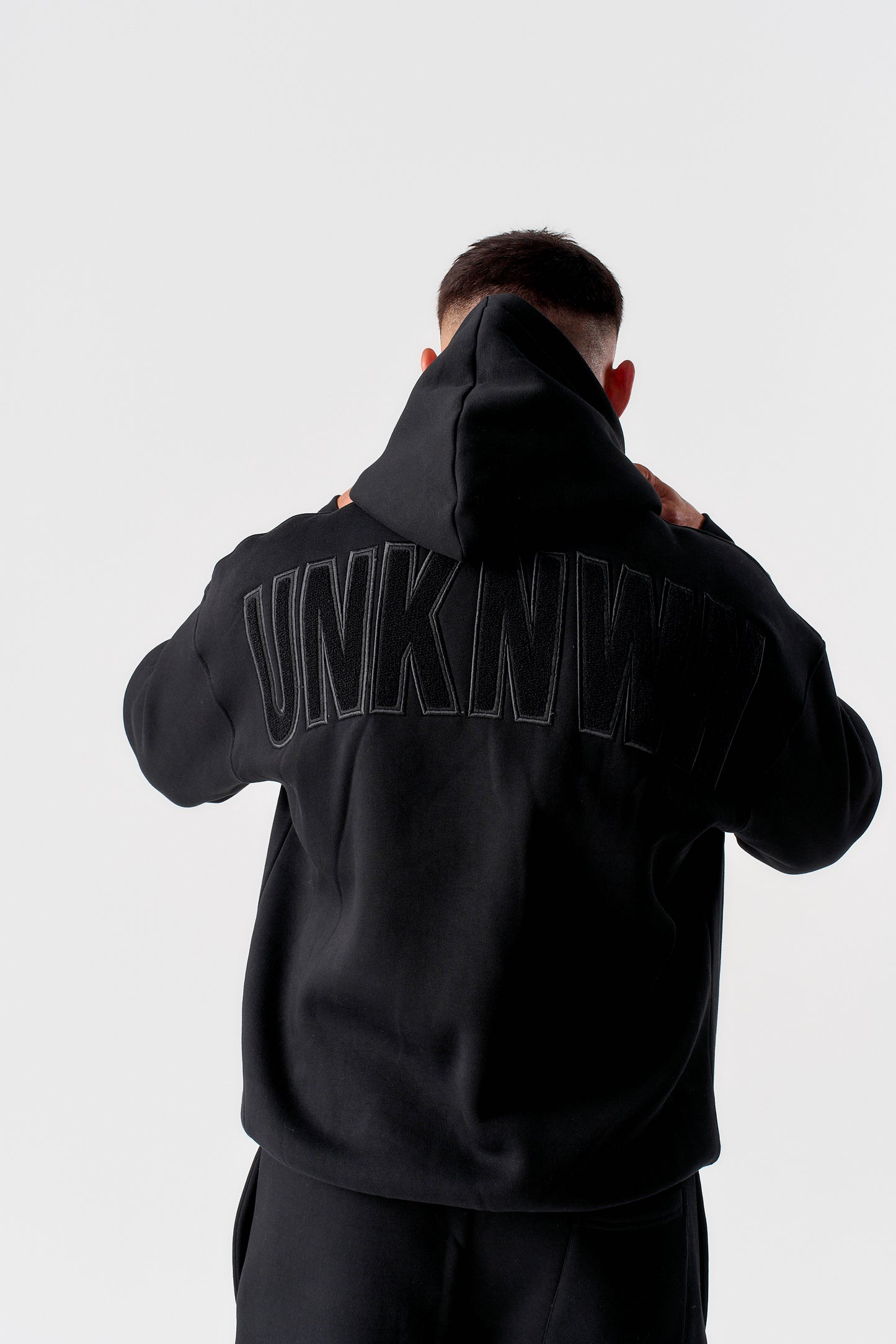 STATEMENT HOODIE- BLACK