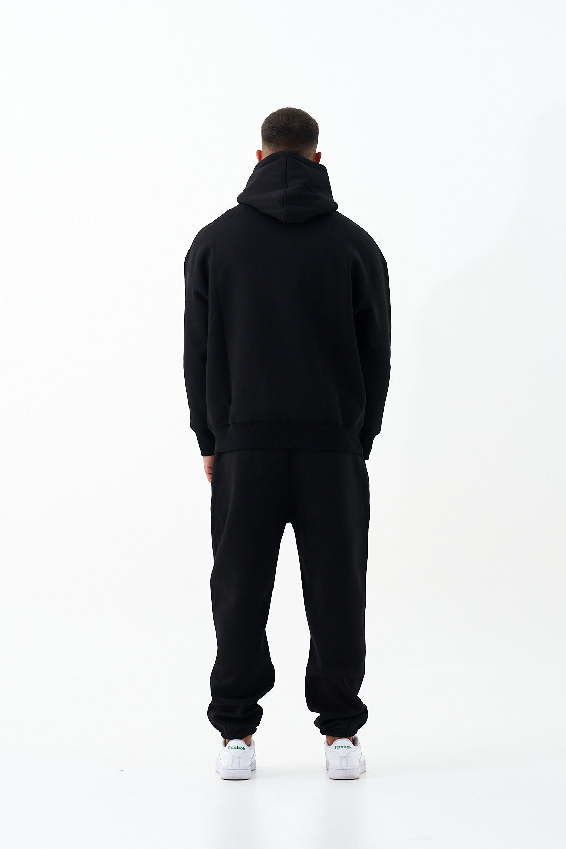 UNKNWN OVERSIZE HEAVY HOODIE- BLACK