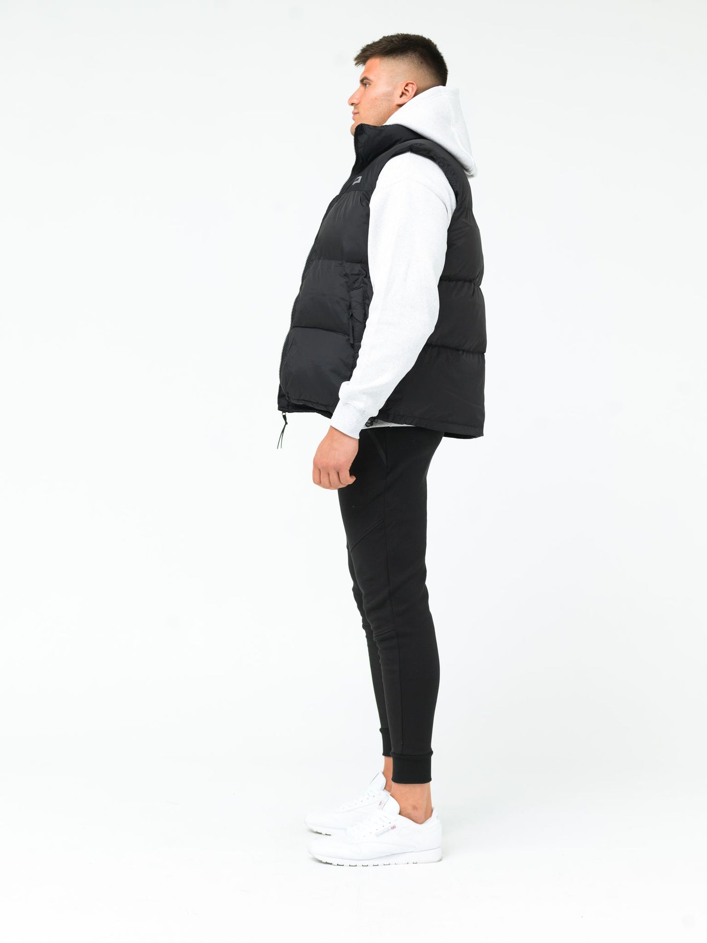 PUFFER VEST - BLACK