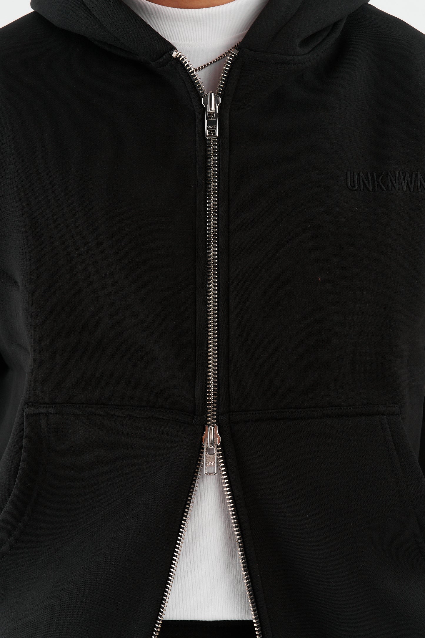CLASSIC ZIP UP JACKETS - BLACK
