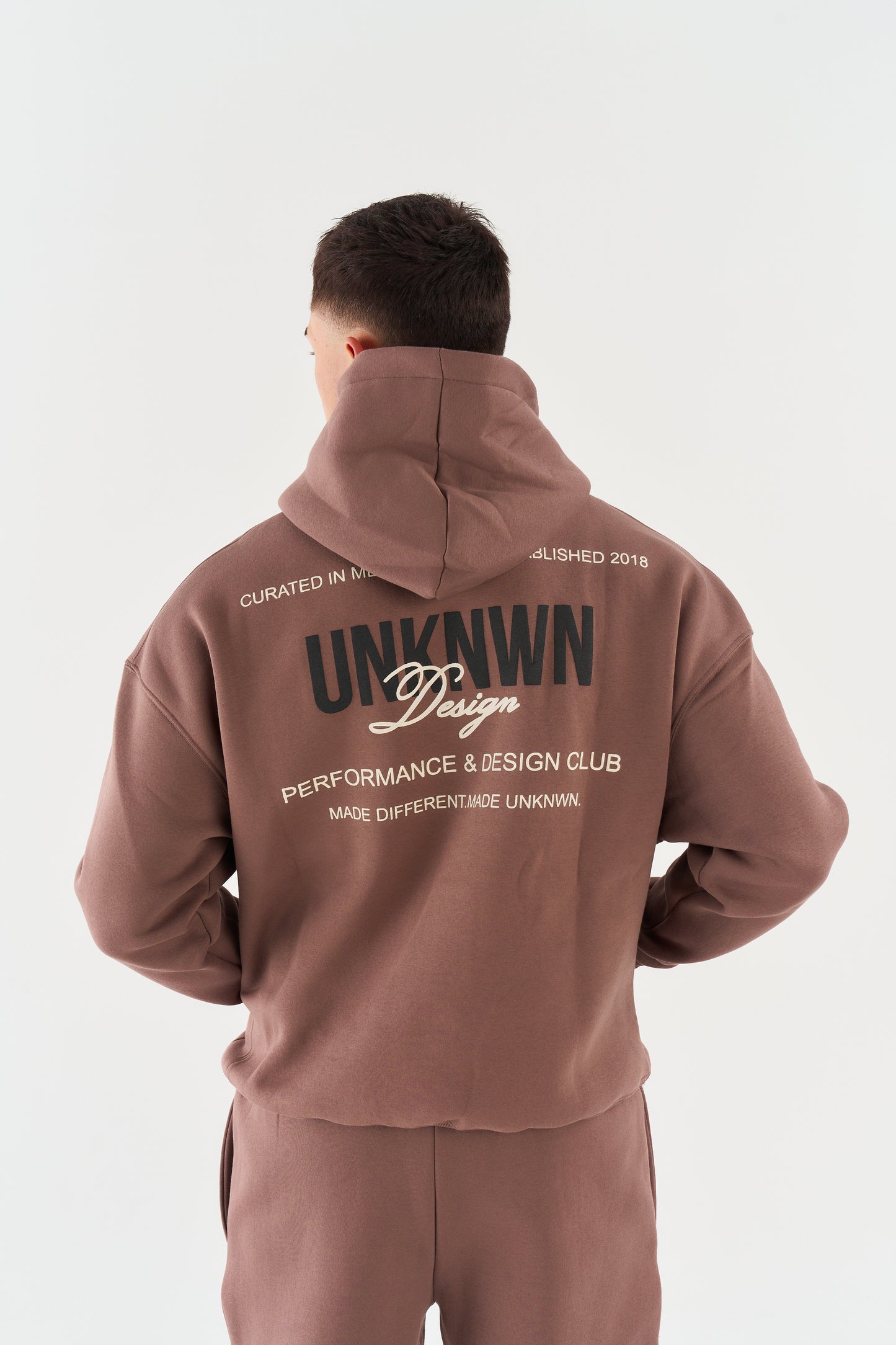 DESIGN HOODIE - LIGHT BROWN