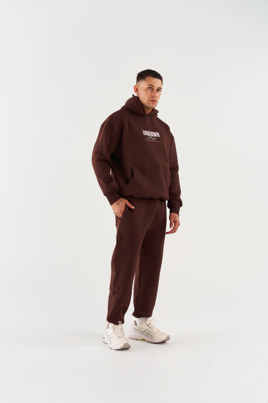 DESIGN HOODIE - BROWN
