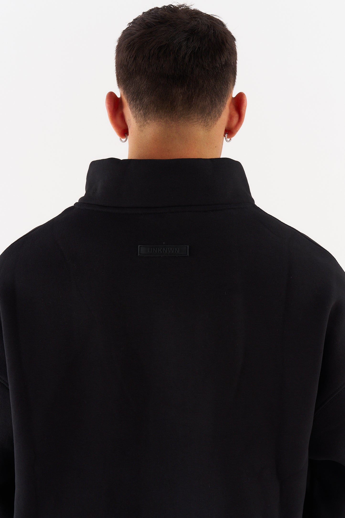 1/4 Zip- BLACK