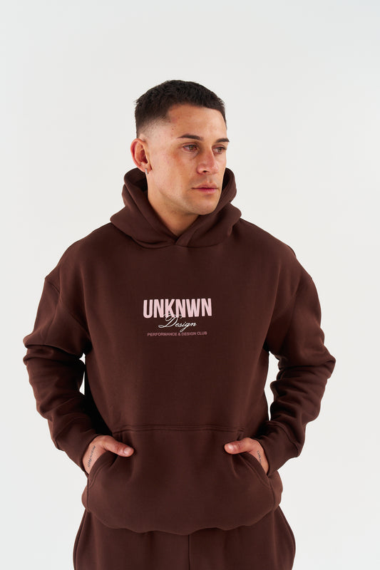 DESIGN HOODIE - BROWN