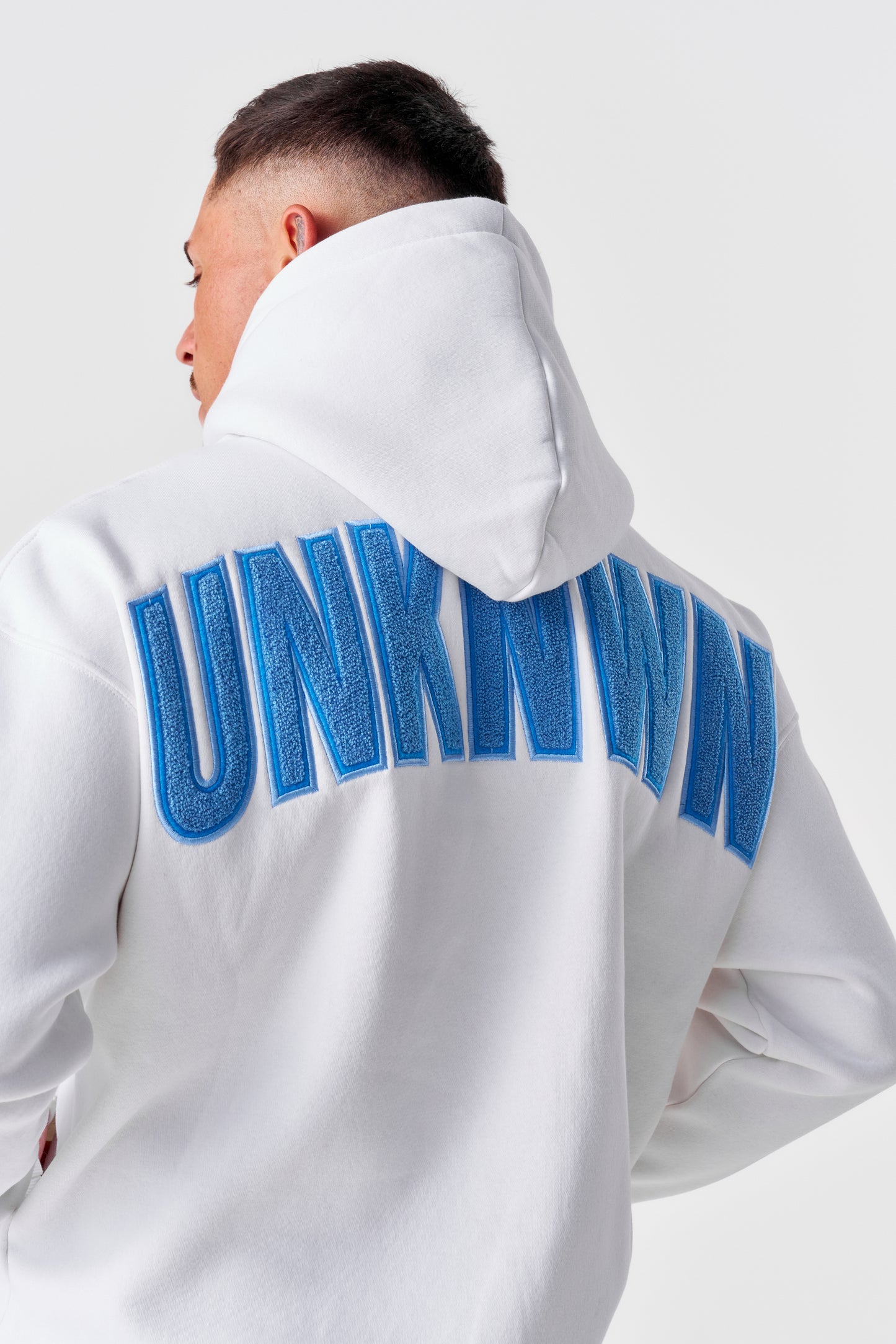 STATEMENT HOODIE- WHITE