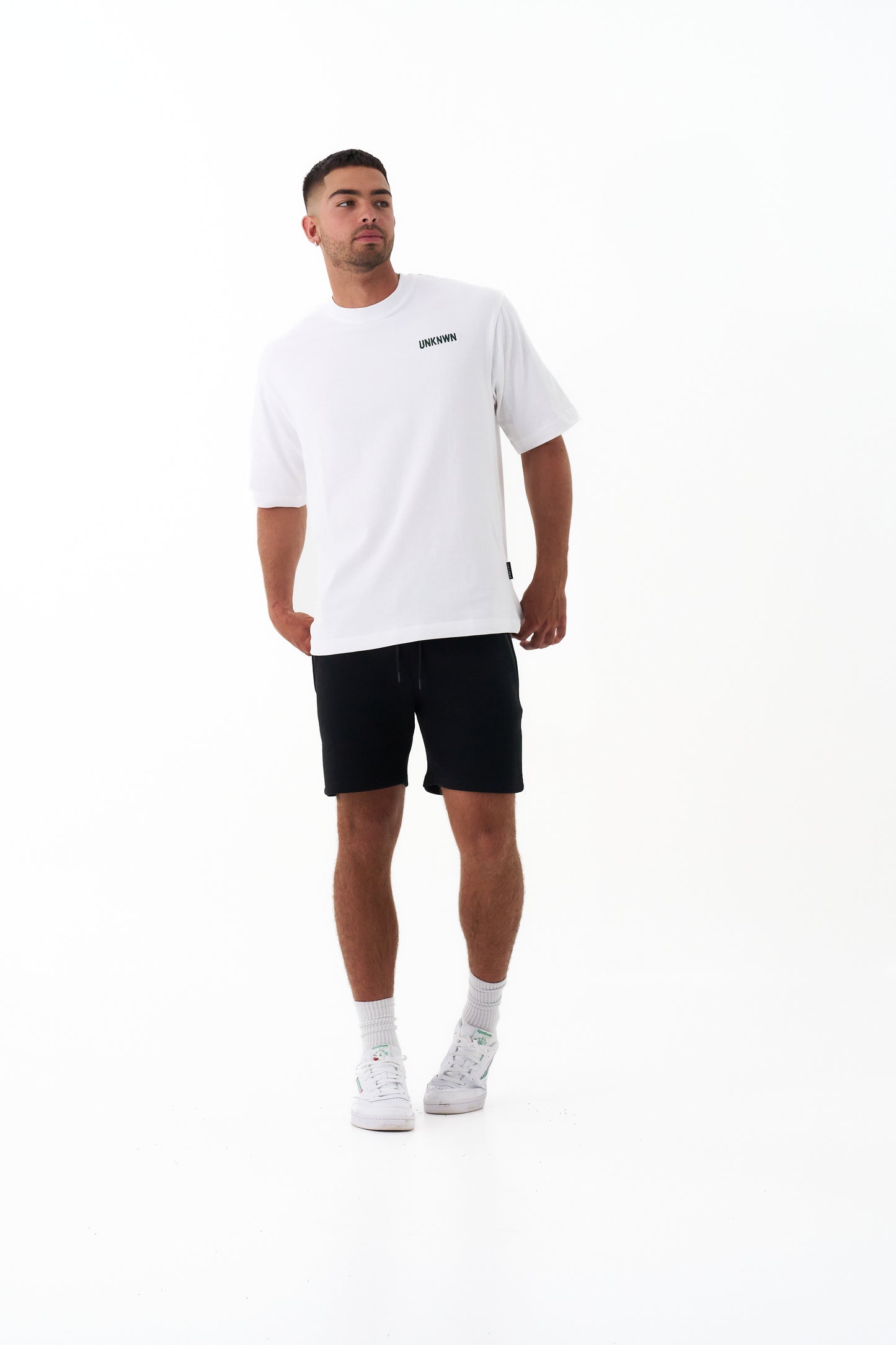 Unknwn Cotton Oversized Crew Neck Half Sleeve T-Shirt