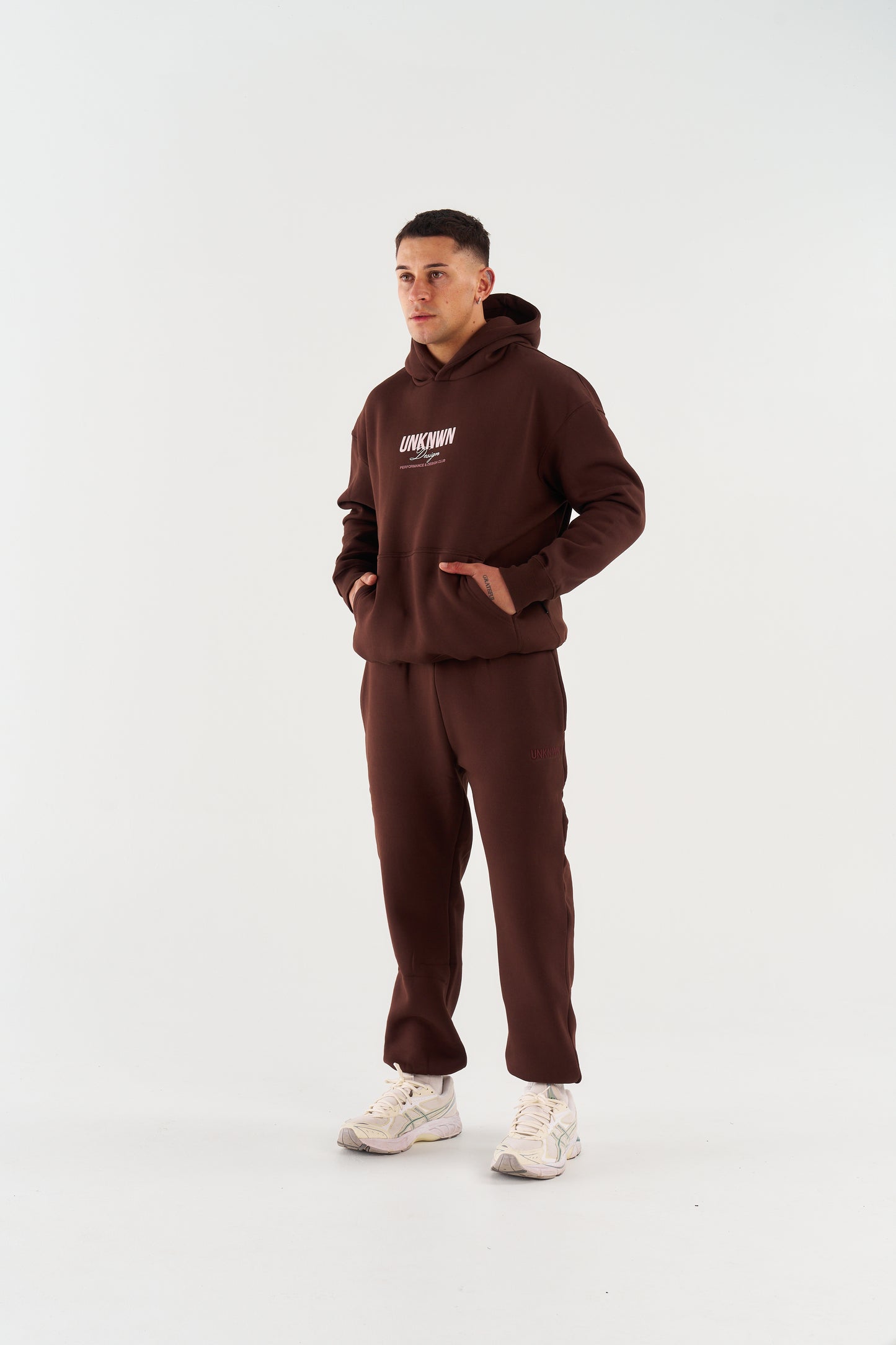 DESIGN HOODIE - BROWN