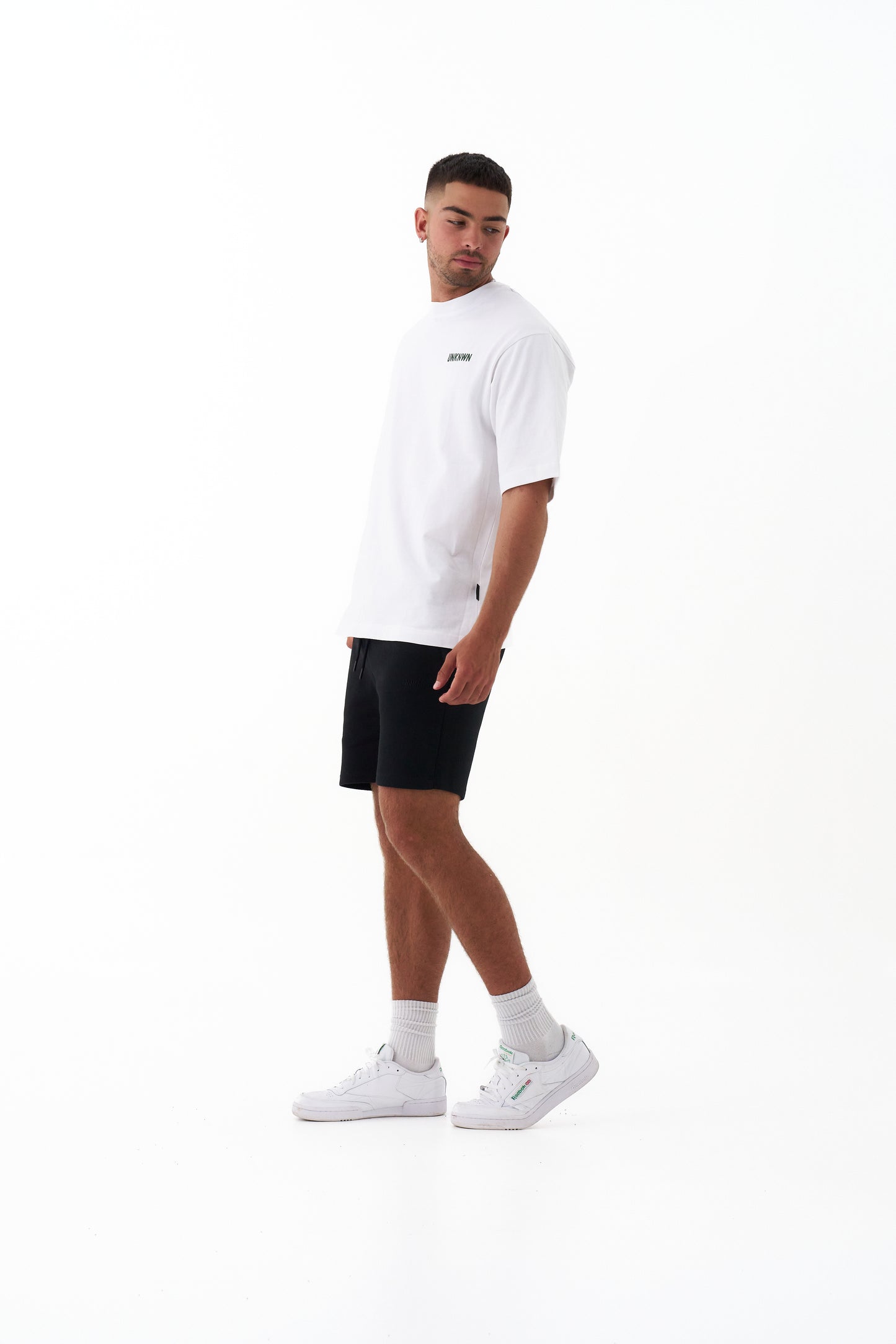 Unknwn Cotton Oversized Crew Neck Half Sleeve T-Shirt