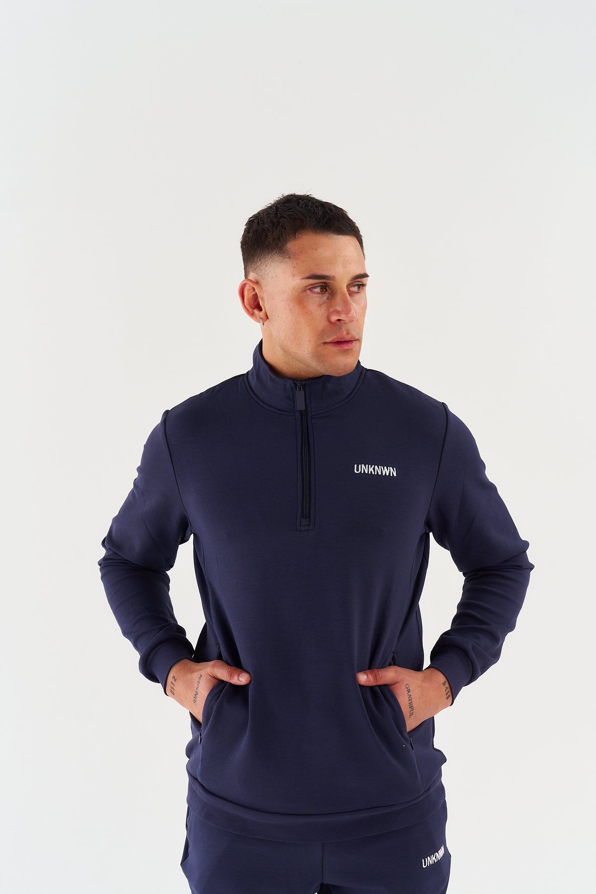 PRIME LITE 1/4 ZIP - NAVY