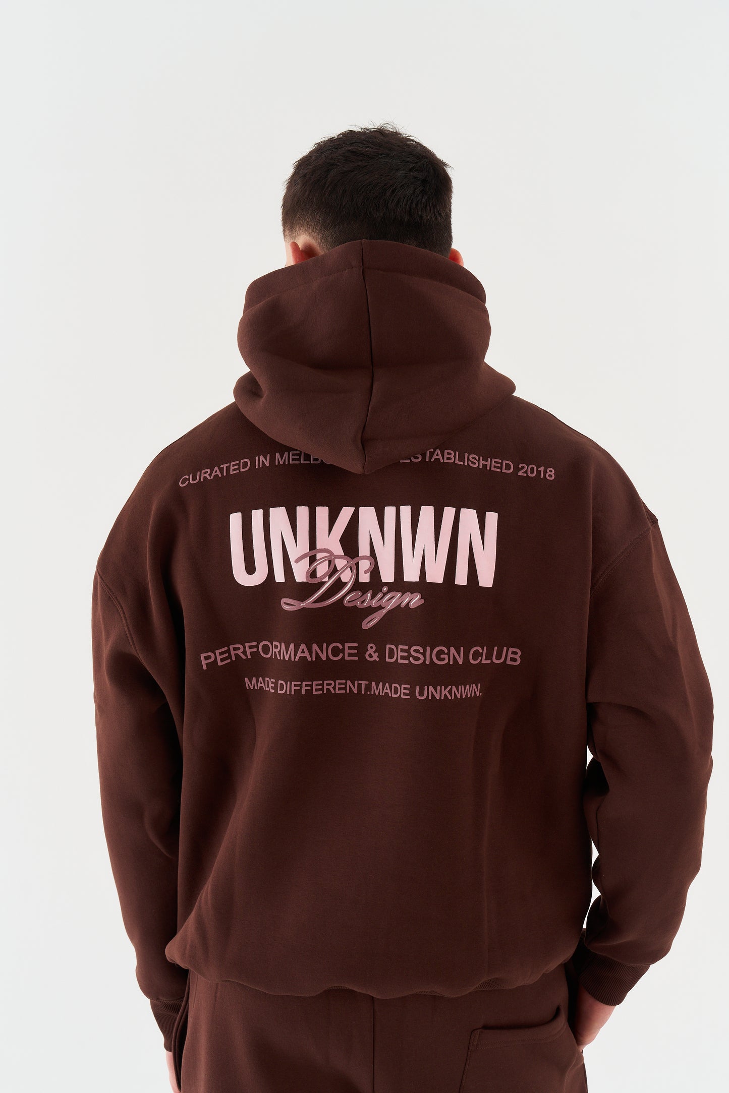 DESIGN HOODIE - BROWN