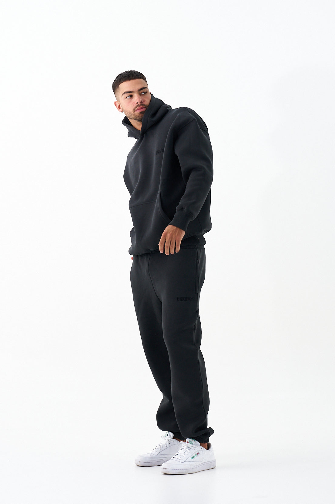 UNKNWN OVERSIZE HEAVY HOODIE - CHARCOAL GREY