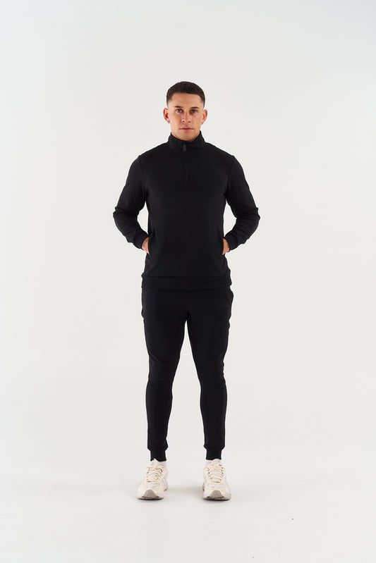 PRIME LITE 1/4 ZIP - BLACK