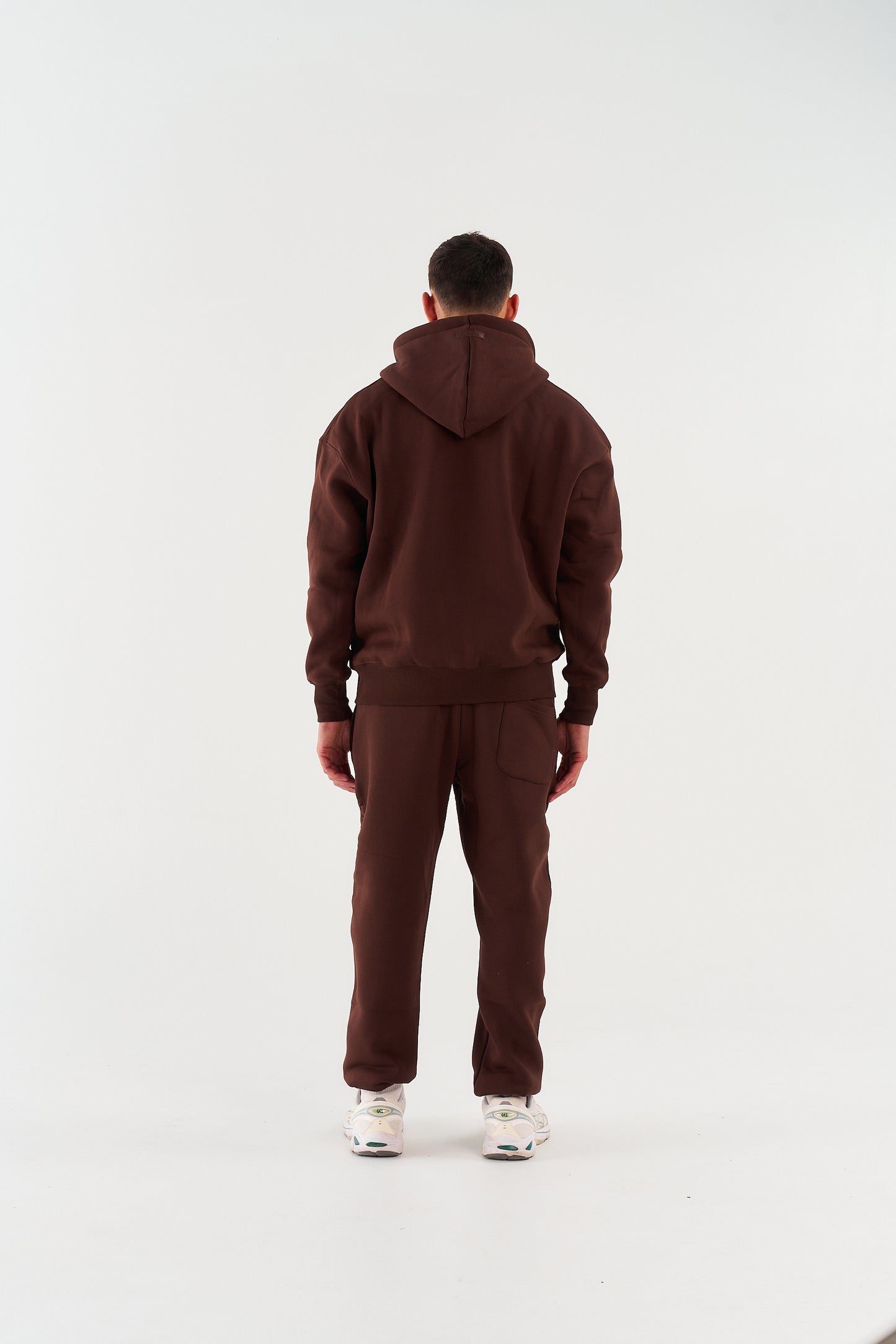 CLASSIC ZIP UP JACKETS - BROWN