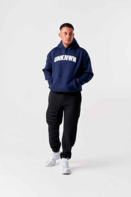 STATEMENT HOODIE - NAVY