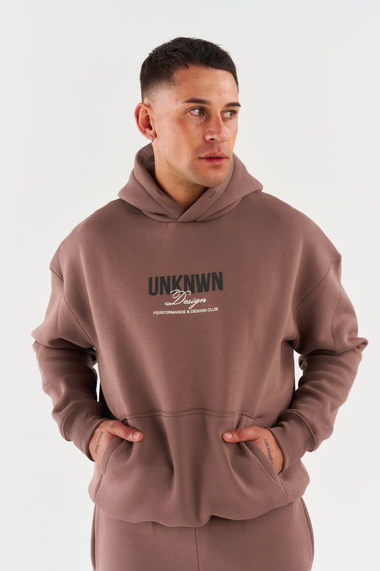 DESIGN HOODIE - LIGHT BROWN
