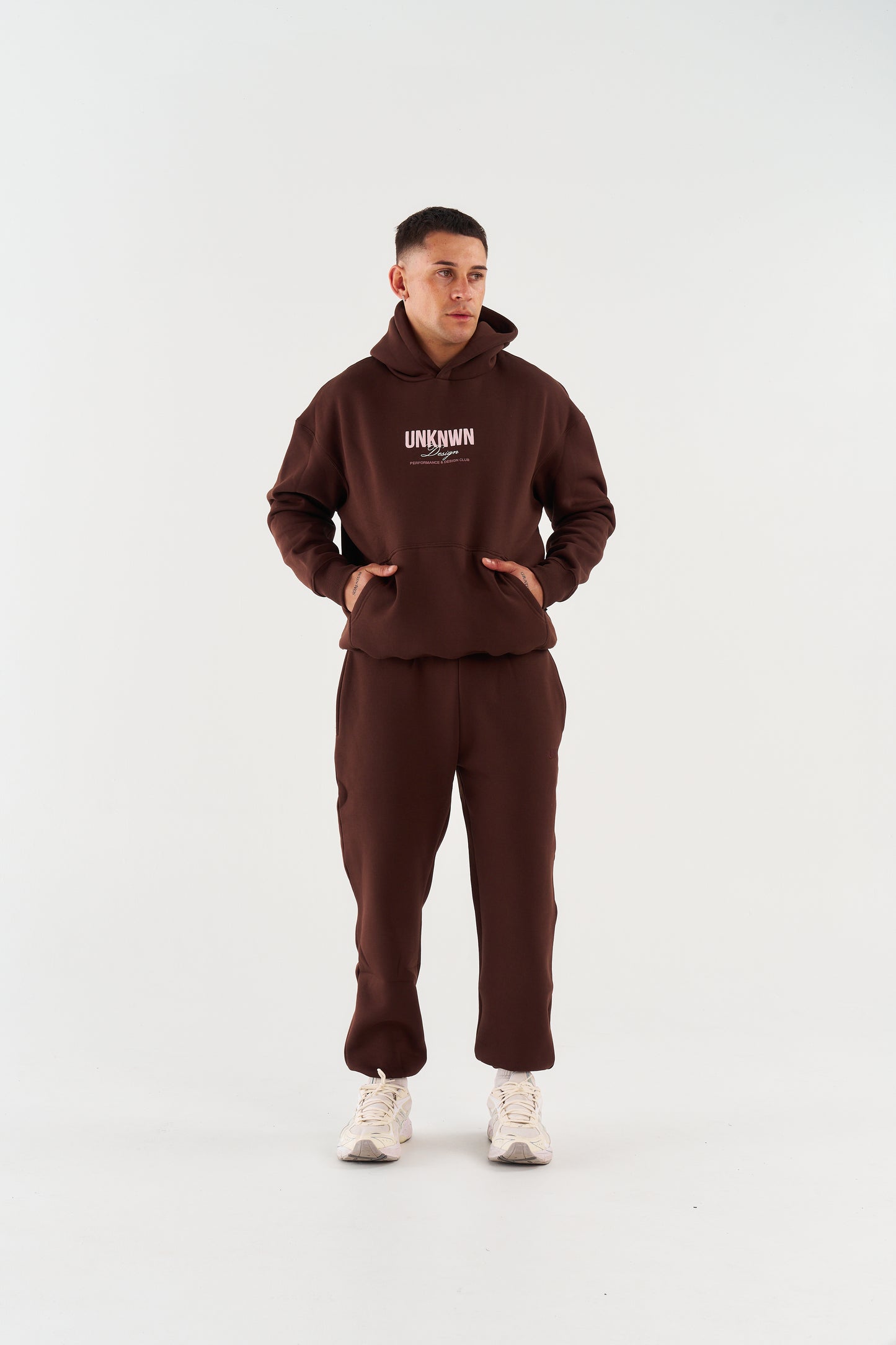 DESIGN HOODIE - BROWN