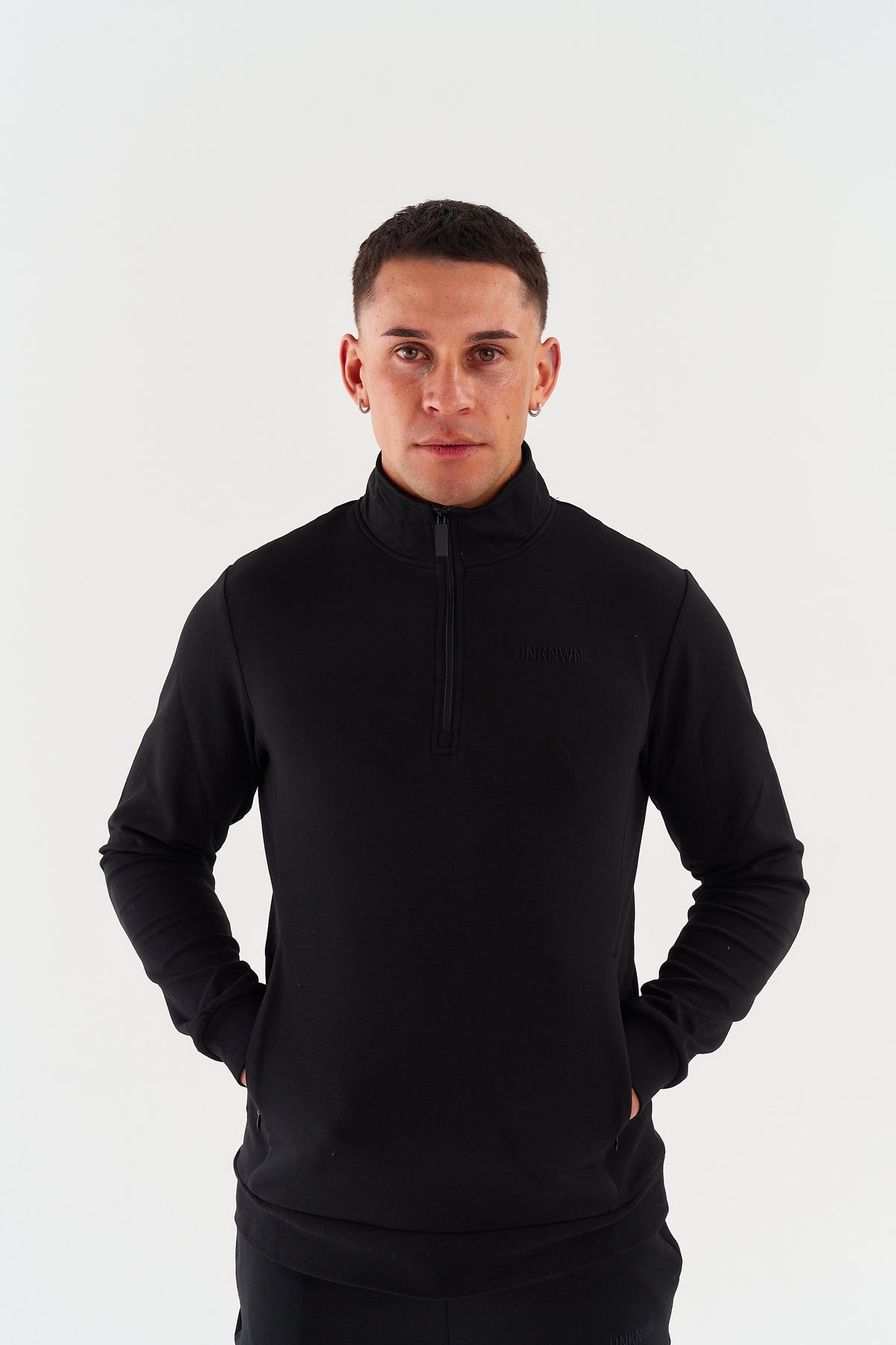 PRIME LITE 1/4 ZIP - BLACK