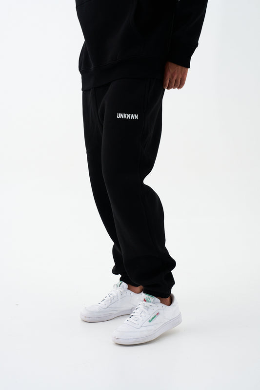 HEAVY CLASSIC JOGGERS- BLACK