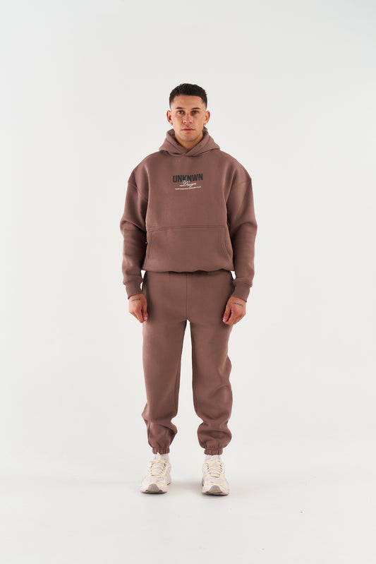 DESIGN HOODIE - LIGHT BROWN