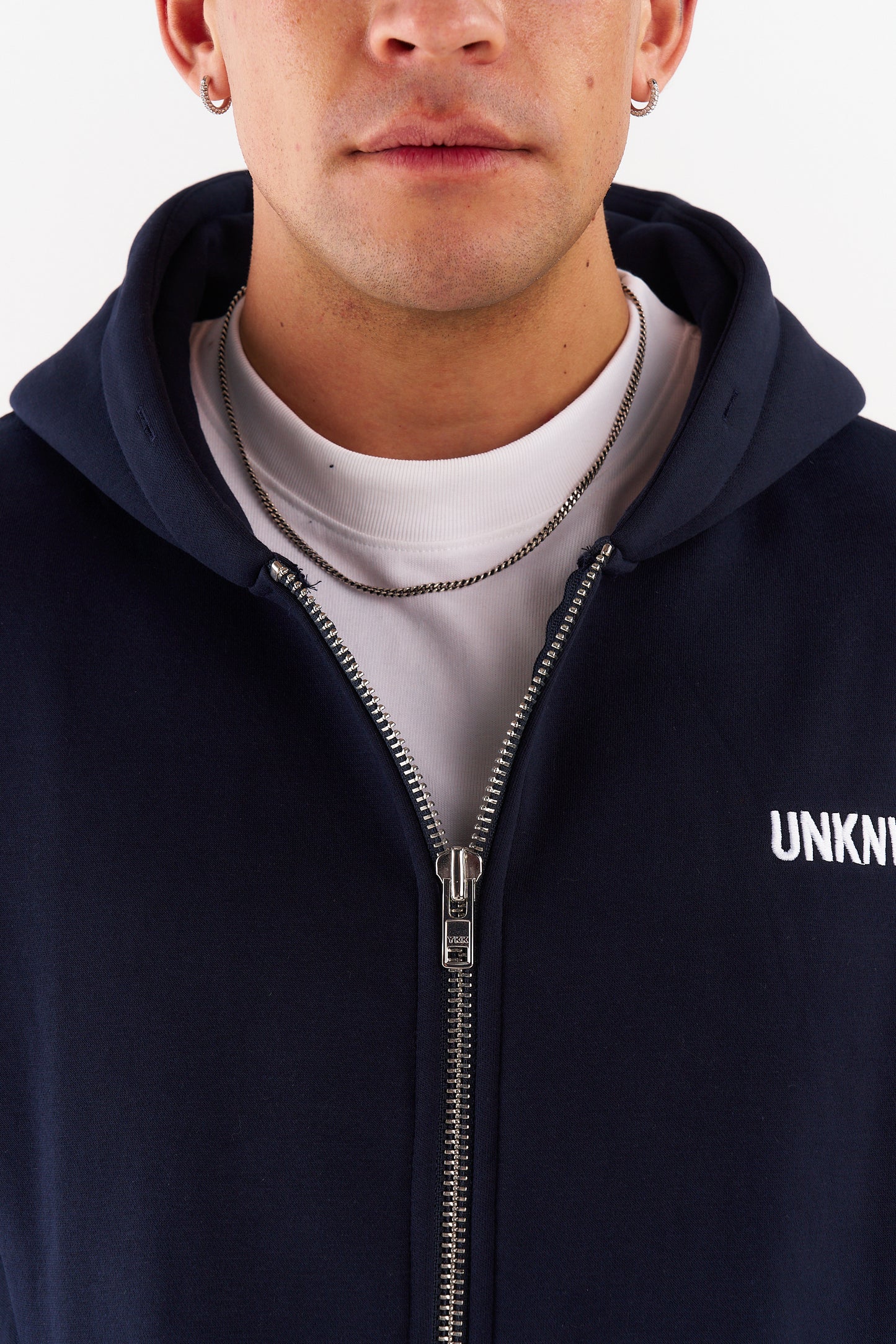 CLASSIC ZIP UP JACKETS - NAVY