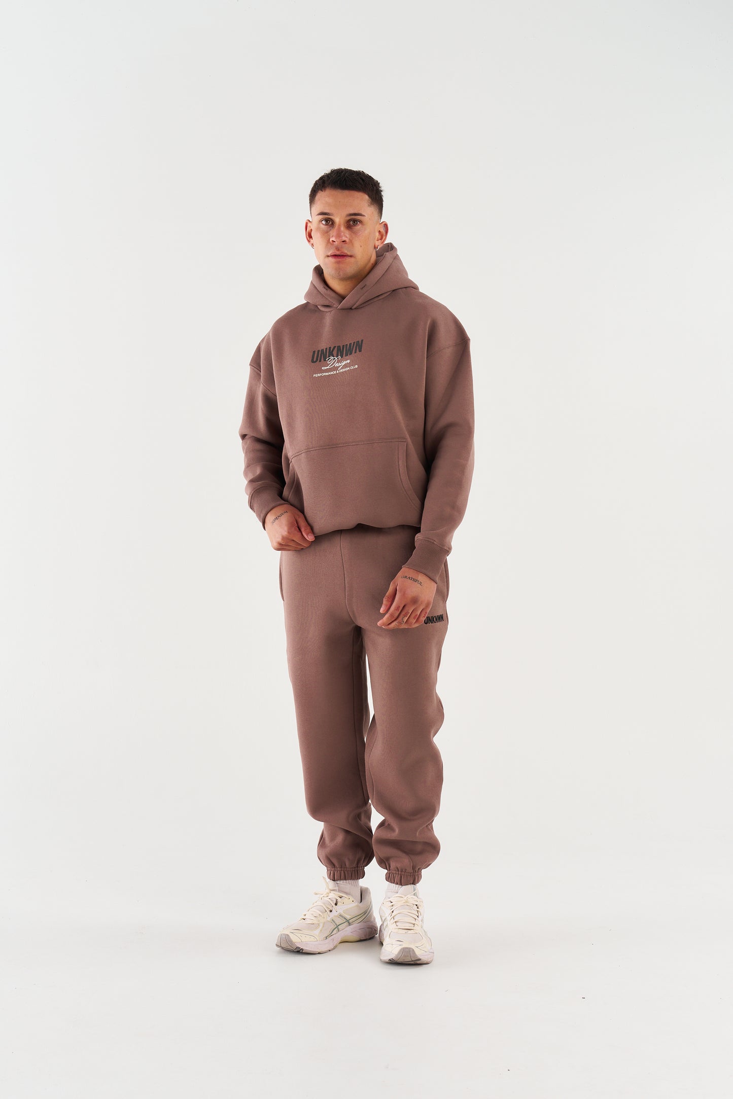 DESIGN HOODIE - LIGHT BROWN