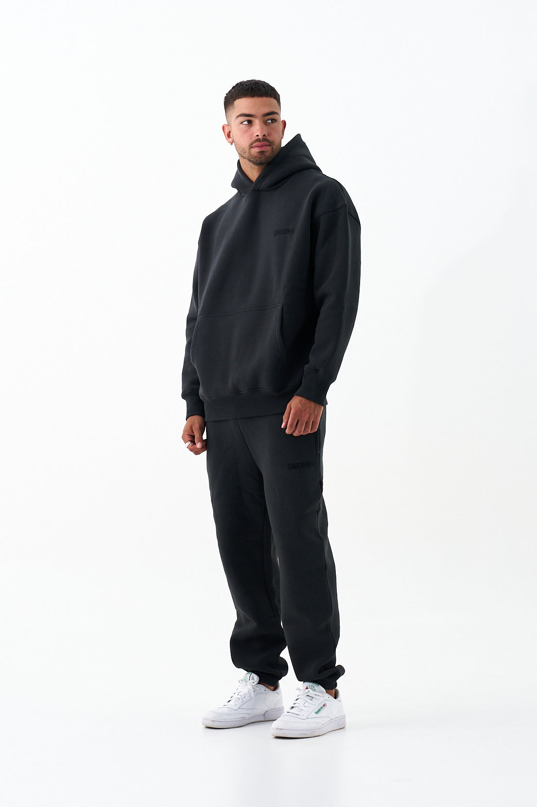 UNKNWN OVERSIZE HEAVY HOODIE - CHARCOAL GREY