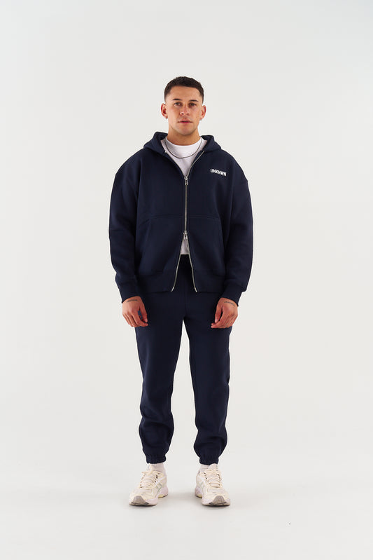 CLASSIC ZIP HOOD - NAVY