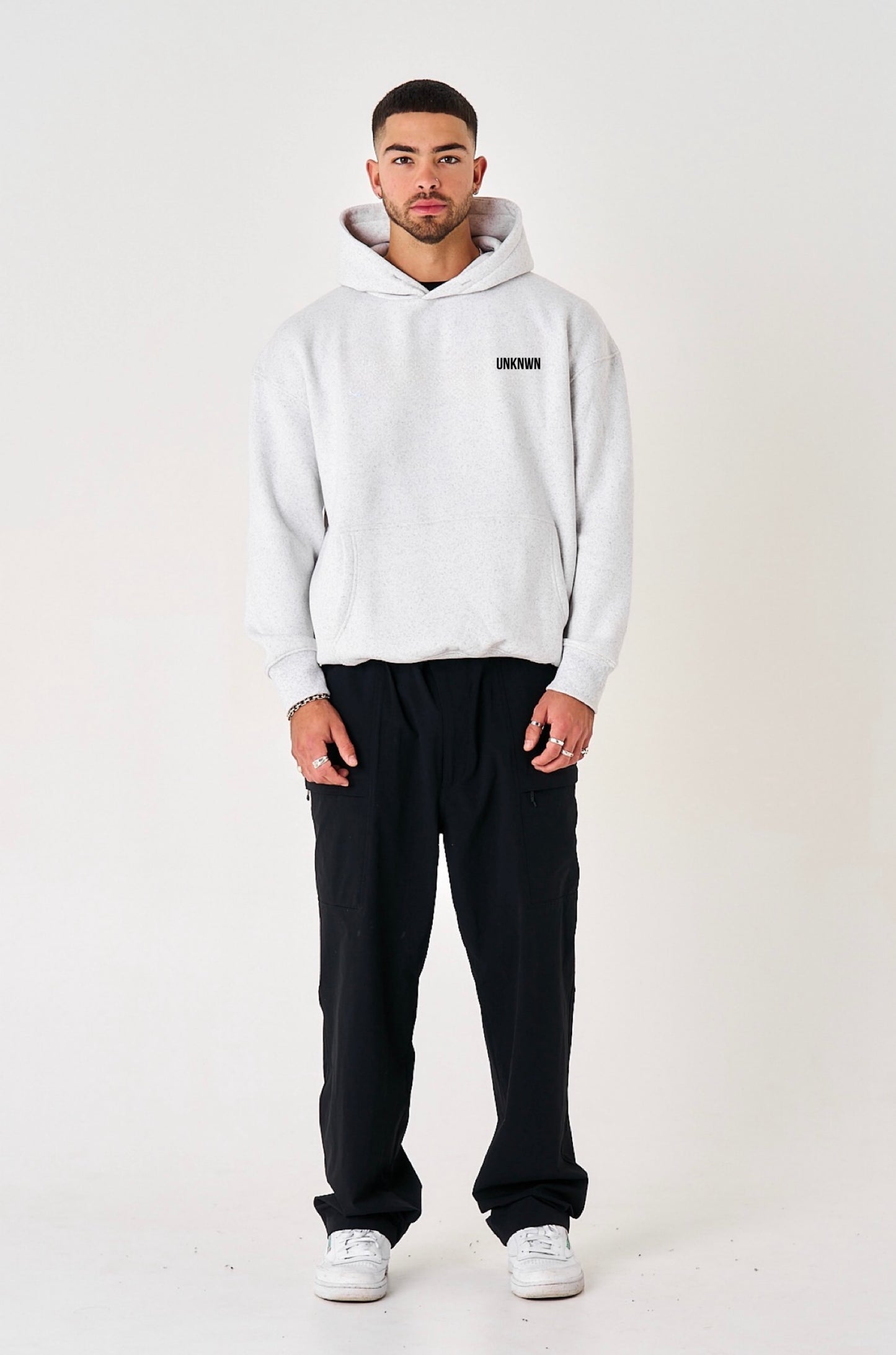 UNKNWN OVERSIZE HEAVY HOODIE- SPECKLE