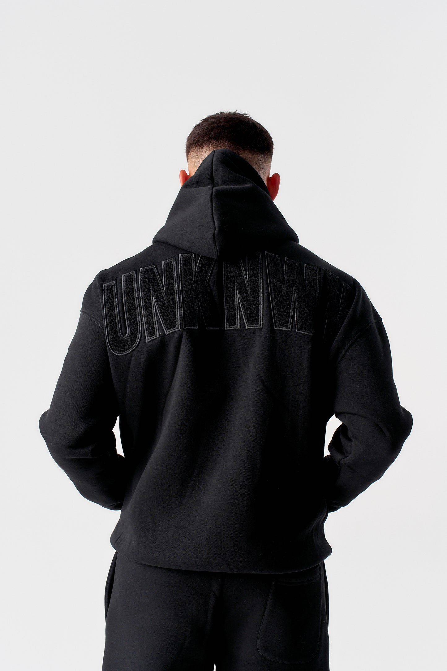 STATEMENT HOODIE- BLACK