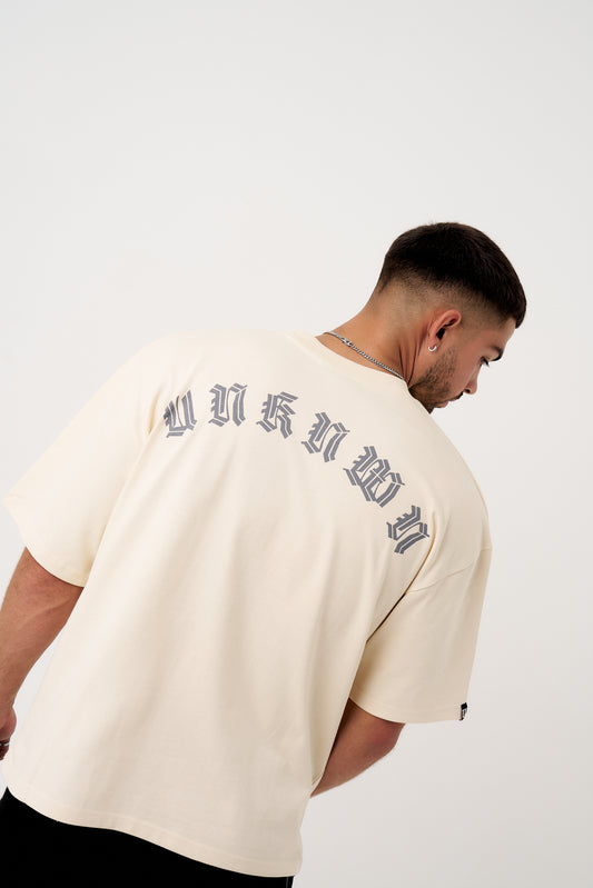 GOTHIC ARC TEE - CRÈME