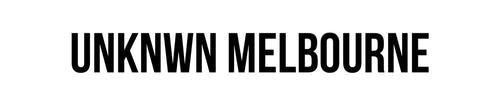 UNKNWN MELBOURNE logo
