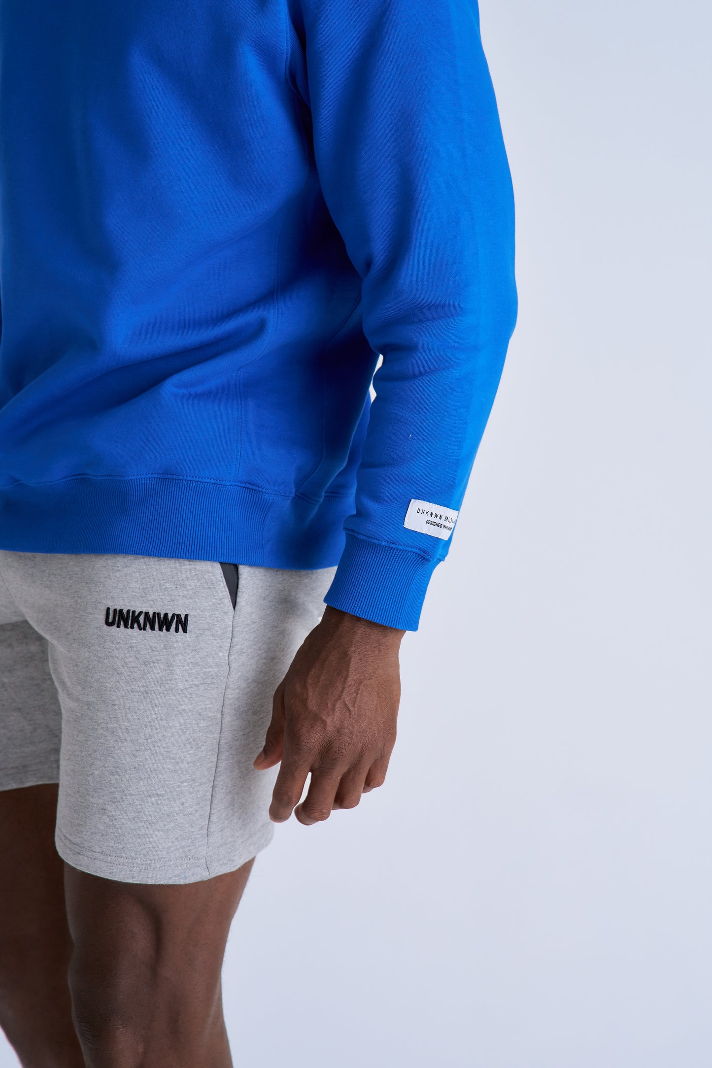 BOX LOGO CREWNECK - BLUE