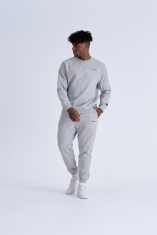 BOX LOGO CREWNECK - GREY